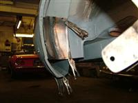 Inner wheel arch repair